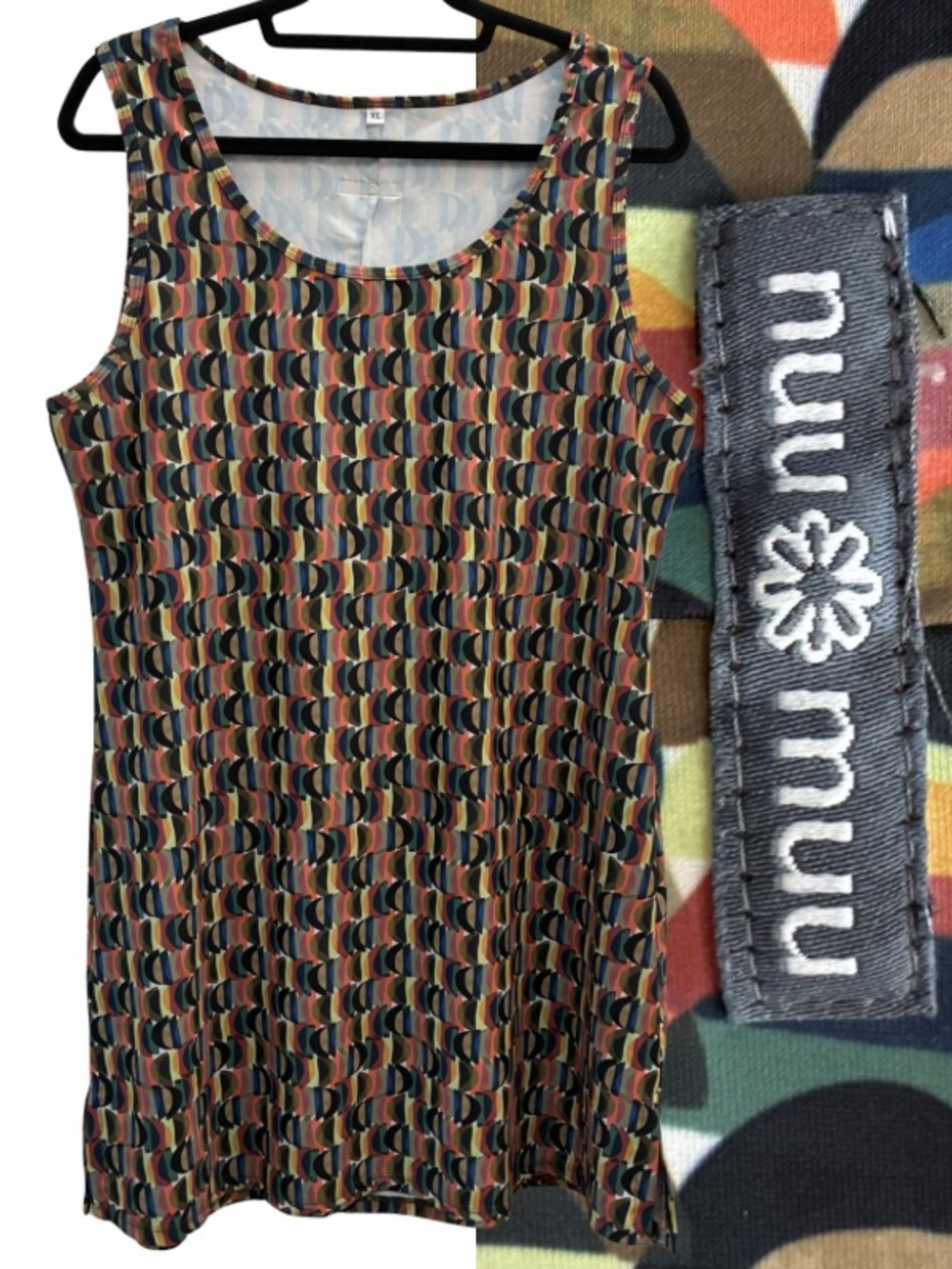 Nuu Muu Ruu Muu Scoop Neckline Active Dress Size XLARGE